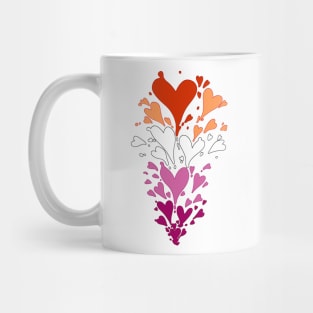 Loveheart - Lesbian Mug